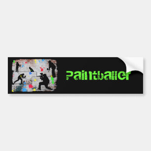 Paintballstrid Bildekal