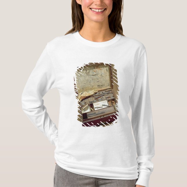Paintbox av John James Audubon T-shirt (Framsida)