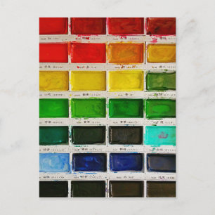 Paintbox Vykort