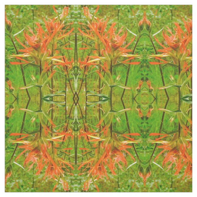 Paintbrush Fabric Tyg (Provkarta)
