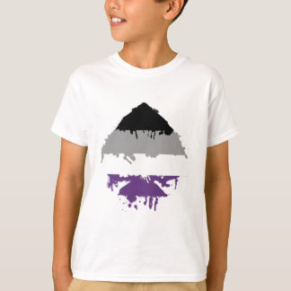 Paintdrip Asexual överdängare Tee Shirt