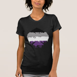 Paintdrip Asexual överdängare Tee Shirt