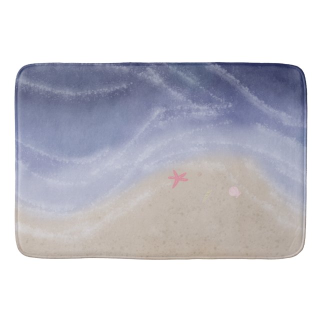 Painted beach  badrumsmatta (Framsidan)