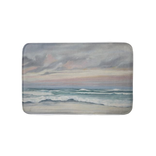 Painted Beach Scene Bath Mat Badrumsmatta (Framsidan)