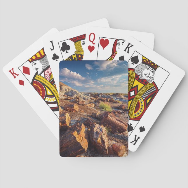 Painted Desert Canyon Landscape Playing Cards Casinokort (Baksidan)