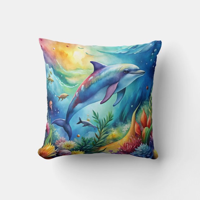 Painted Dolphin Kudde (Framsida)