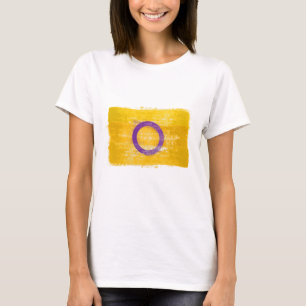 PAINTED INTERSEX-PRIDE T SHIRT