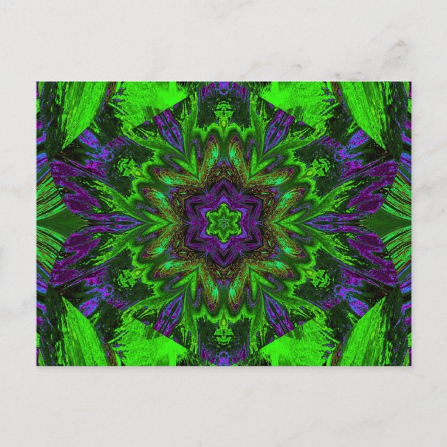 PAINTED LOTUS 10 VYKORT (Framsida)