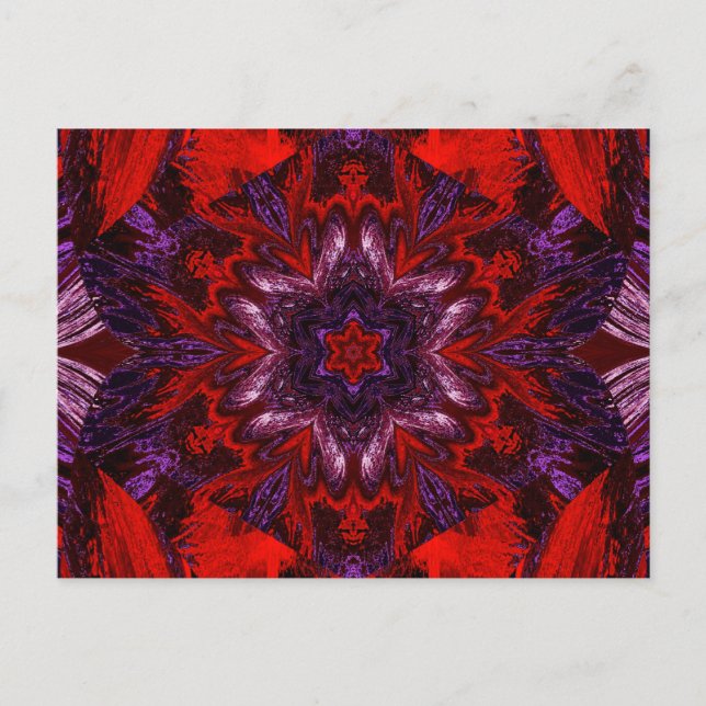 PAINTED LOTUS 11 VYKORT (Framsida)