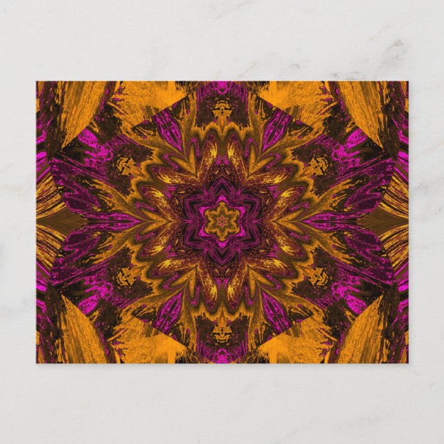 PAINTED LOTUS 13 VYKORT (Framsida)