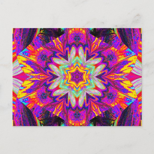 PAINTED LOTUS 30 VYKORT (Framsida)