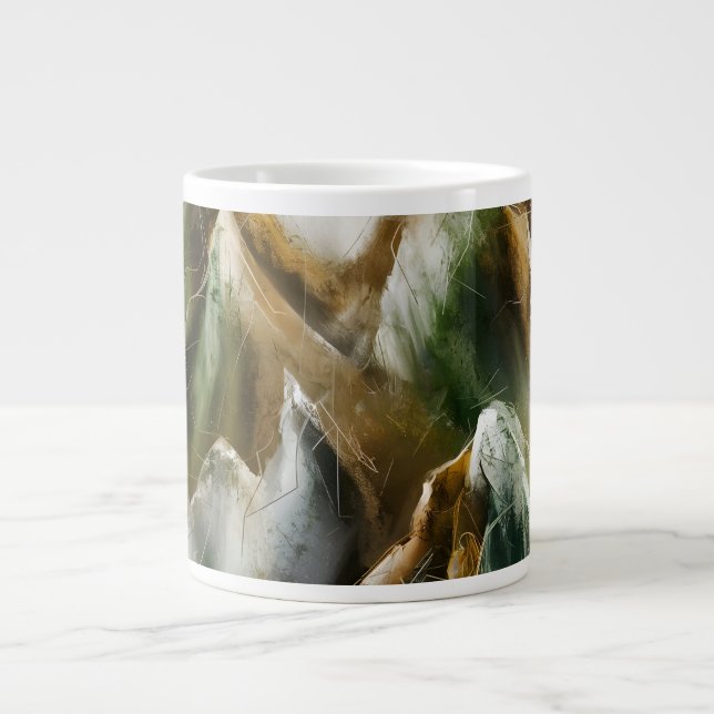 Painted Mountains  Jumbo Mugg (Framsidan)
