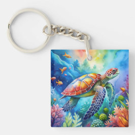 Painted Sea Turtle 