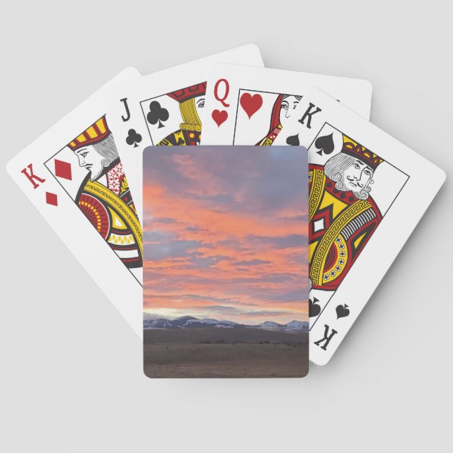 Painted Sky Playing Cards Casinokort (Baksidan)