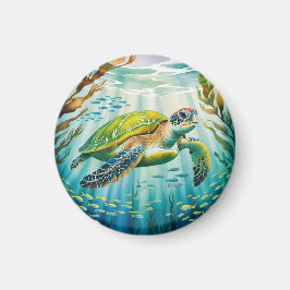 Painted Turtle Magnet