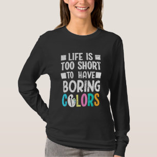 Painter Artist Craftman Mixing Board Painting Brus T Shirt