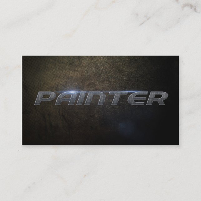 Painter Business card Visitkort (Framsida)
