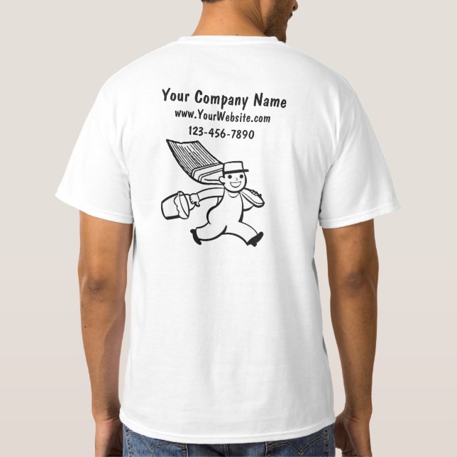 Painter Business T-Shirts (Baksida)