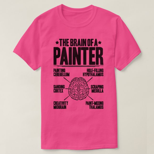 Painter Decorator House Painter11 T Shirt (Design framsida)