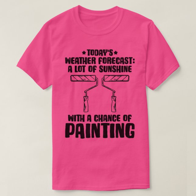 Painter Decorator House Painter8 T Shirt (Design framsida)