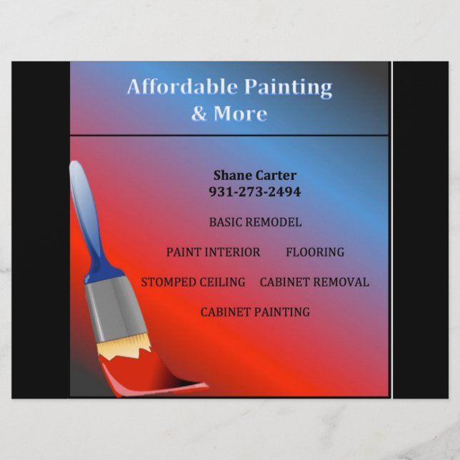 Painter Flyer (Framsidan)
