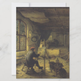 Painter i sin workshop (Artists Studio) Kort