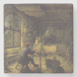 Painter i sin workshop (Artists Studio) Stenunderlägg