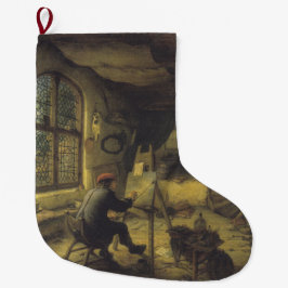 Painter i sin workshop (Artists Studio) Stor Julstrumpa