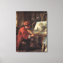 Painter in Hans Studio (av François Boucher)