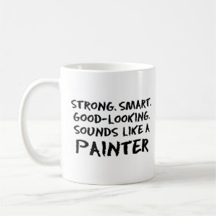 Painter ljud kaffemugg