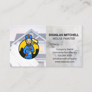 Painter-Logotyp   Bostad Visitkort