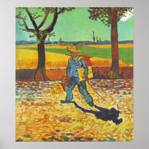 Painter på väg till Tarascon Poster