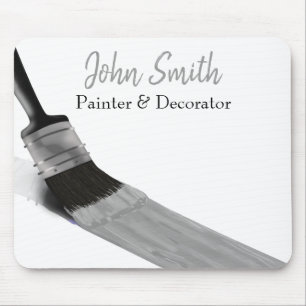 Painter Painter Service Company Push Grått Musmatta