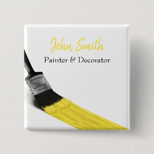 Painter Painter Service Company Push Gult Knapp