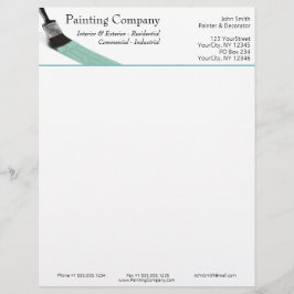 Painter Painter Service Company Push Pastel Mint Brevhuvud