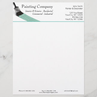 Painter Painter Service Company Push Pastel Mint Brevhuvud