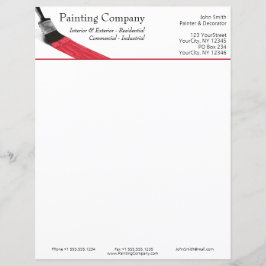 Painter Painter Service Company Push Red