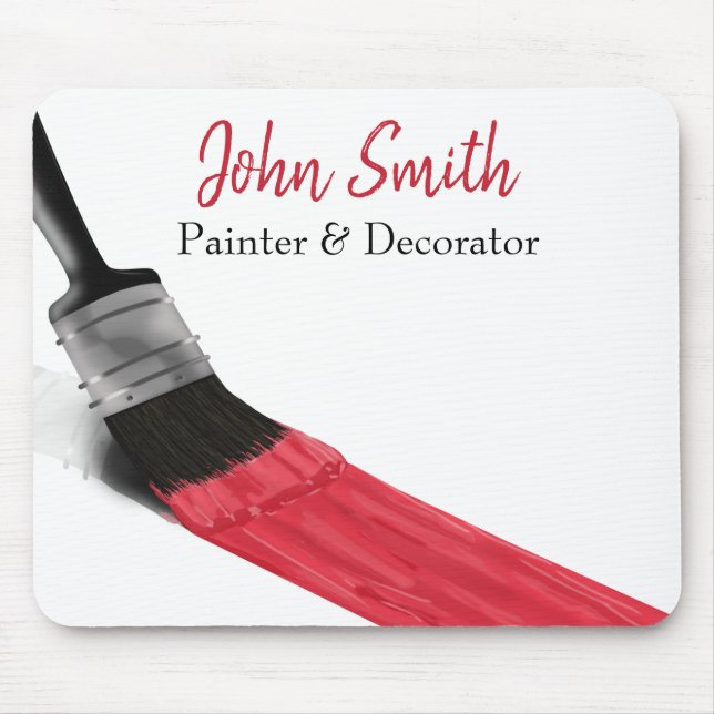 Painter Painter Service Company Push Red Musmatta (Framsidan)