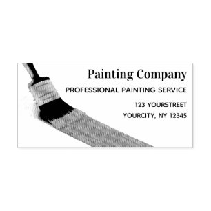 Painter Painter Service Company Push Stämpel