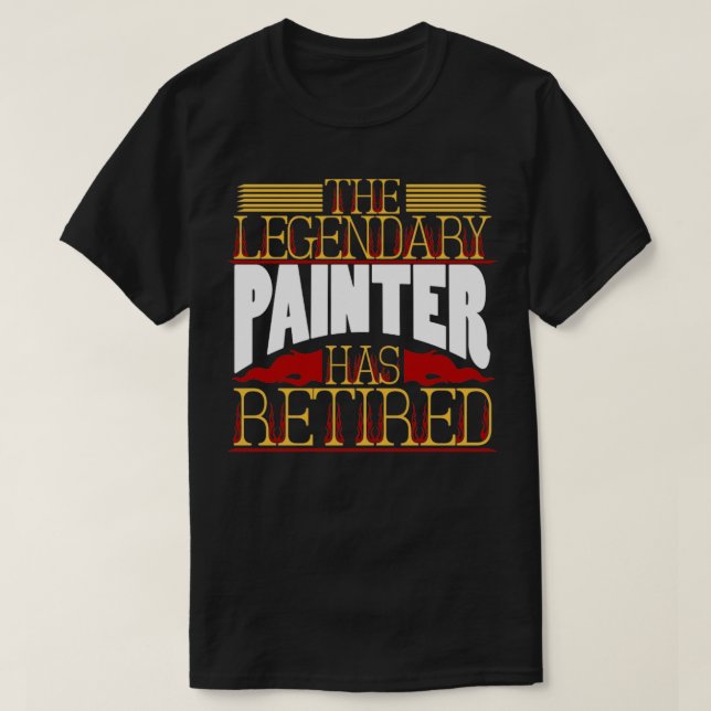 Painter Pension Pension T Shirt (Design framsida)