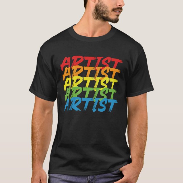 Painter Varnisher och konstnärer 43 T Shirt (Framsida)