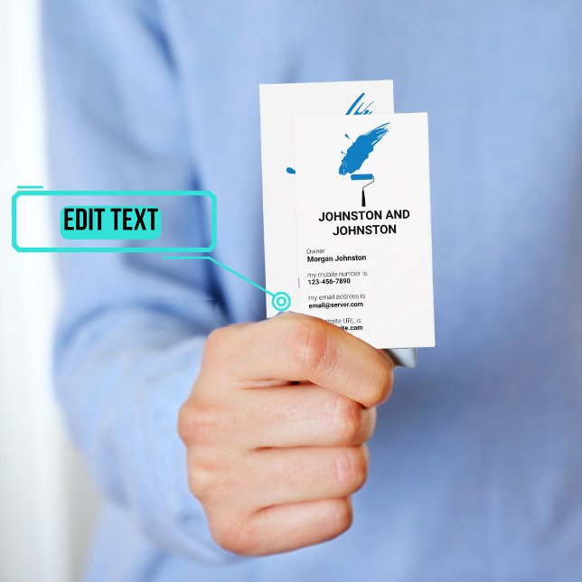 Painter Visitkort (Please enjoy our business card)