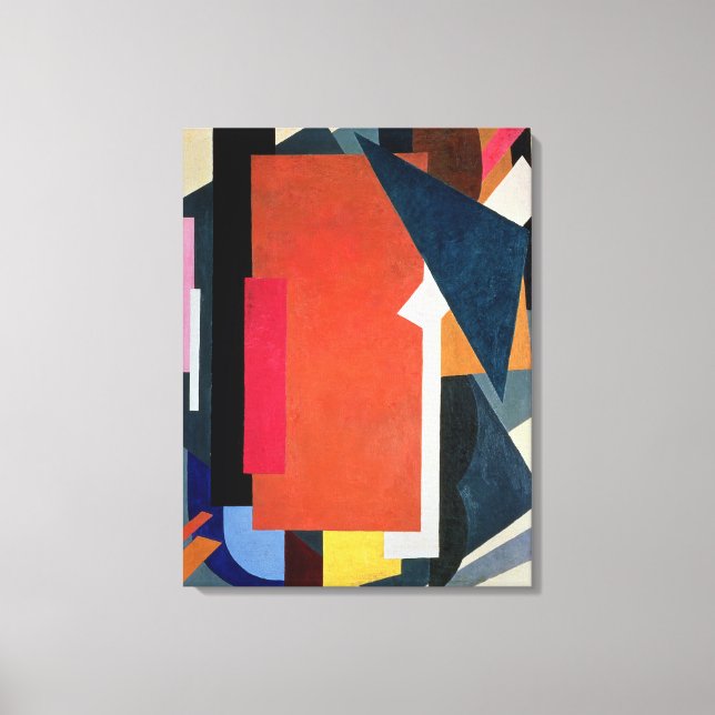 Painterly Architectonics, 1916-17 Canvastryck (Framsida)