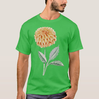 Painterly Dahlia T Shirt