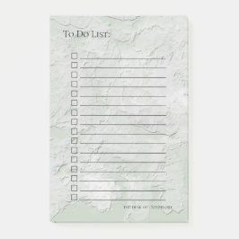 Painterly Impasto Stil CHOSE FÄRG Post-it Block