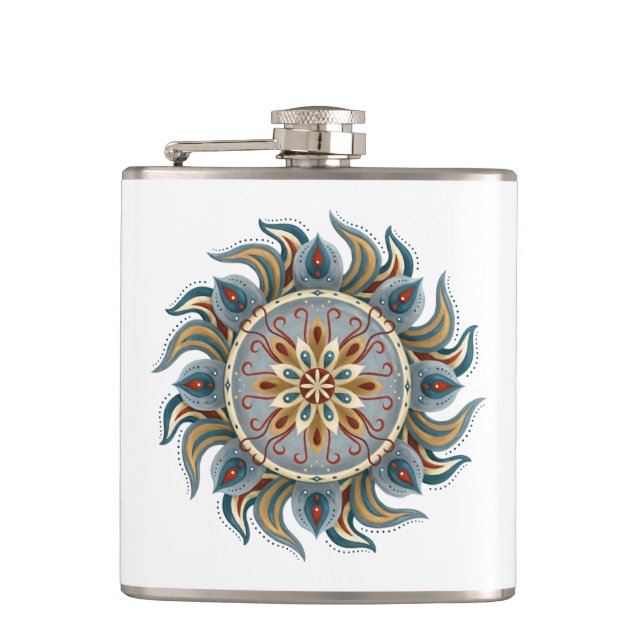 Painterly Mandala Fickplunta (Framsidan)