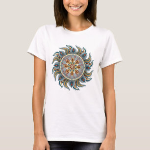 Painterly Mandala T Shirt