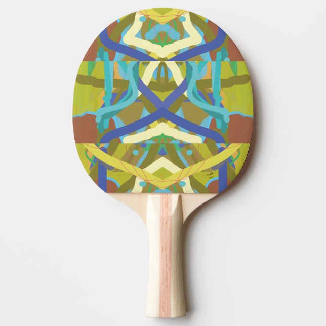 Painterly Ping Pong Paddle 2 Pingisracket (Framsidan)