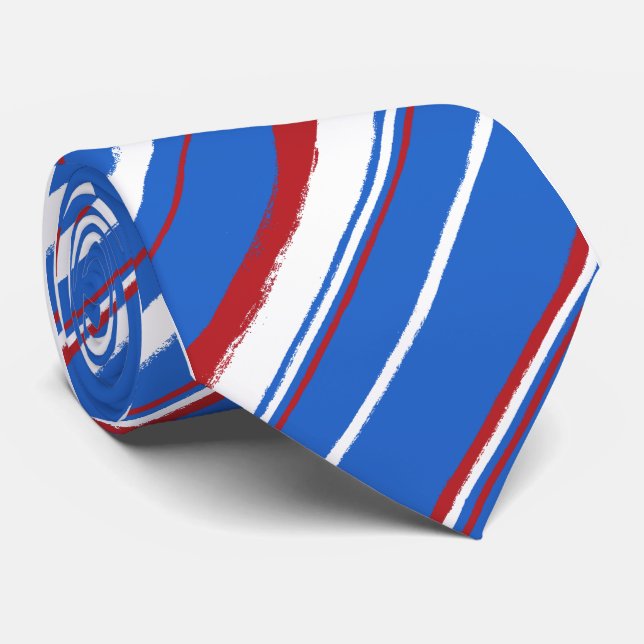 Painterly randiga slipsar (Rullad)