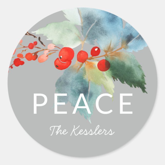 Painterly | runt klistermärke (Framsida)